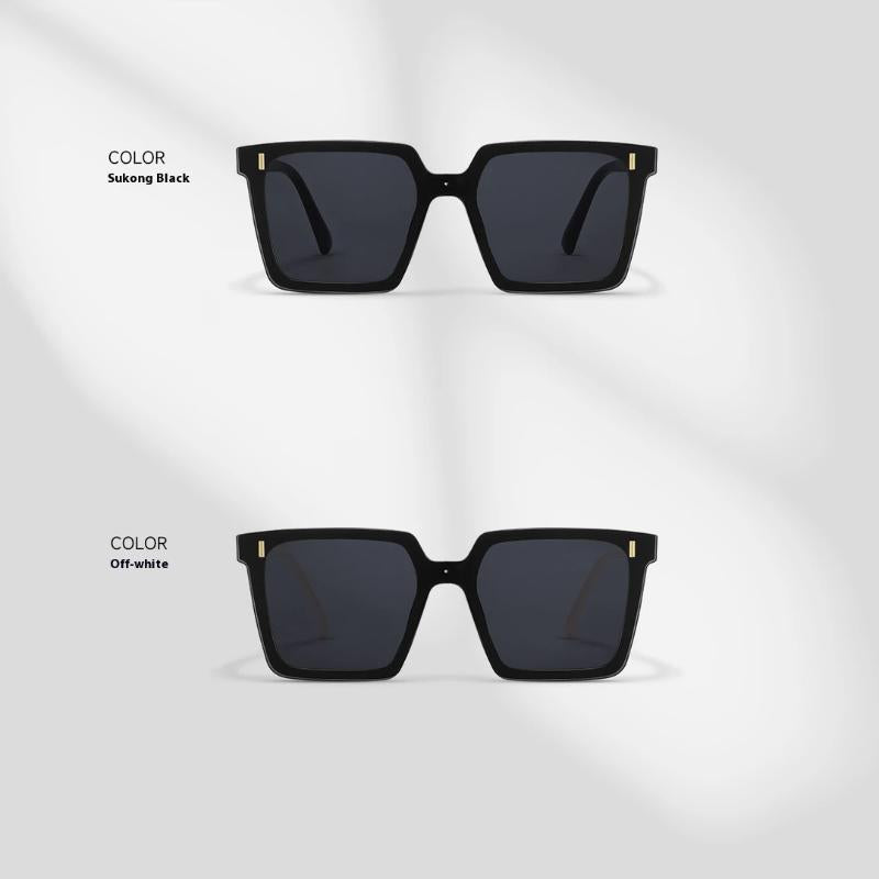 HELMER- Trendy Women's Sunglasses, Women's UV Protection All-in-One Large square frame Sunglasses 7989